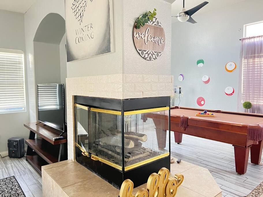 ラスベガス Oasis Pool House, Optional Pool Heaterヴィラ エクステリア 写真